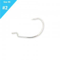 FIIISH KROG HOOK N°2 BLACK MINNOW 90MM