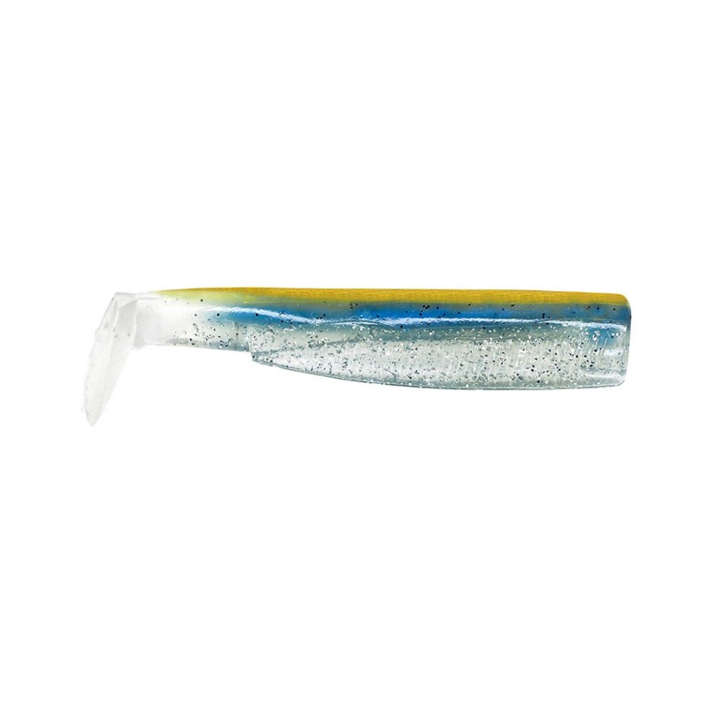 FIIISH BLACK MINNOW N°3 BODY 12CM 10GR - OR/BLEU