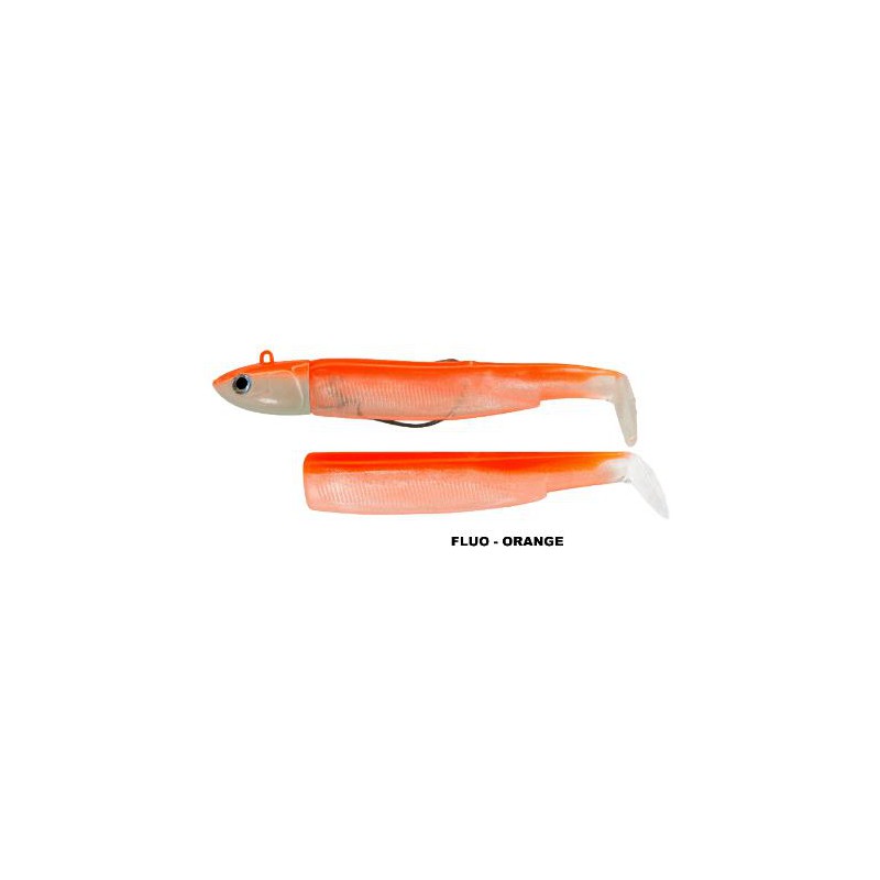 FIIISH BLACK MINNOW N°5 COMBO DEEP 16CM 90GR - (ORANGE FLUO)