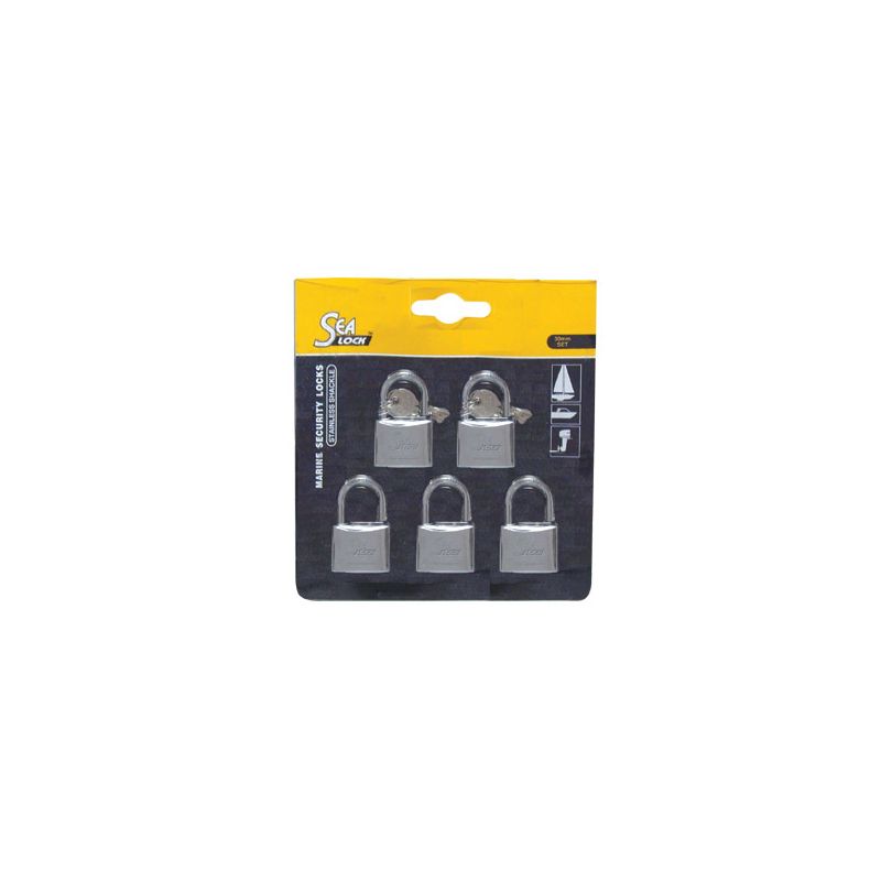 ΛΟΥΚΕΤΑ ΘΑΛΑΣΣΗΣ SET 5 ΛΟΥΚΕΤΩΝ SEALOCK 30mm