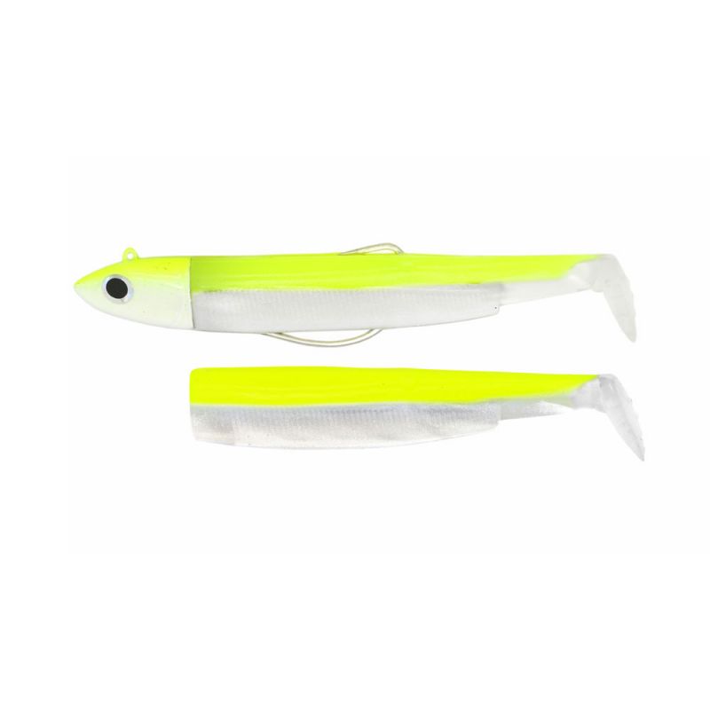FIIISH BLACK MINNOW N°3 COMBO SHORE 12CM 12GR - (BLANC)