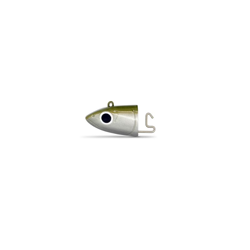 FIIISH BLACK MINNOWN°4 DEEP JIG HEADS - KAKI