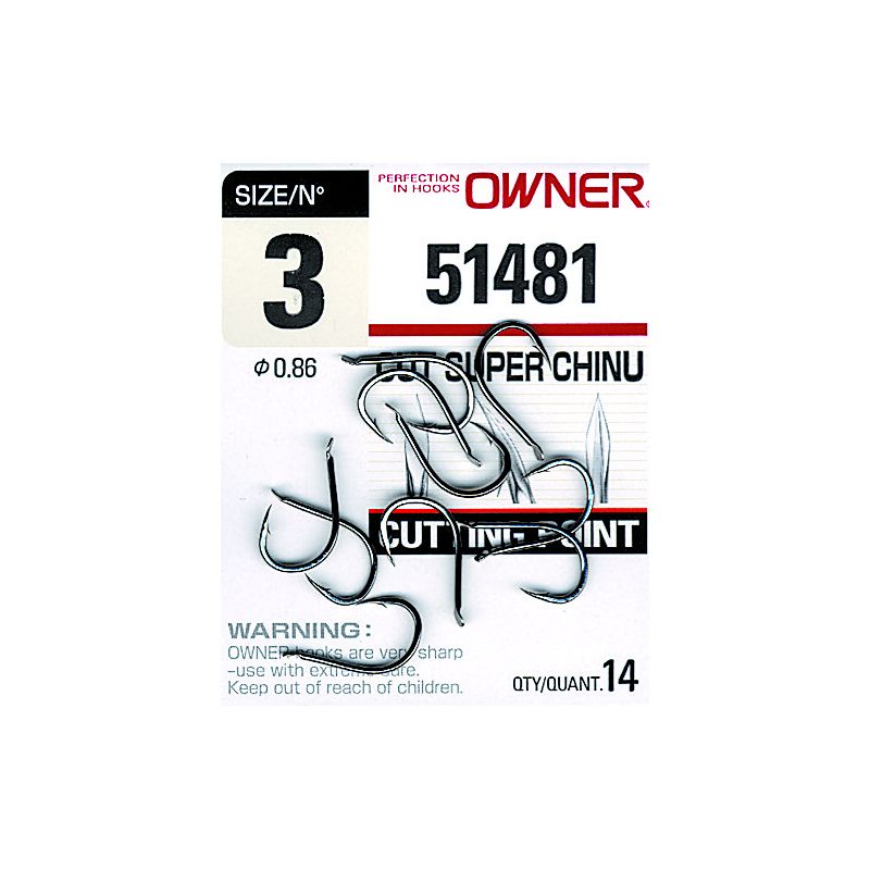 OWNER 51481 (Νο 3/0-2/0-1/0-1-2-3-4-5)