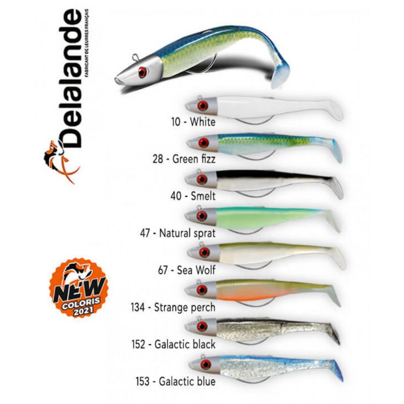 DELALANDE SWAT SHAD 9CM/15GR DELALANDE SWAT SHAD 9CM/15GR