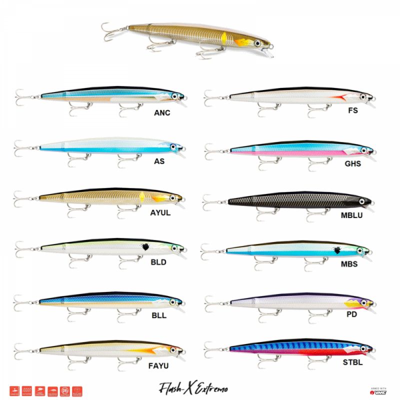 RAPALA FLASH-X EXTREMO RAPALA FLASH-X EXTREMO