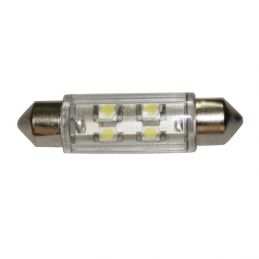 ΛΑΜΠΑΚΙ 4 LED ΨΥΧΡΟ ΛΕΥΚΟ