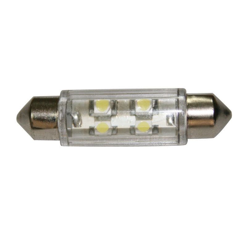 ΛΑΜΠΑΚΙ 4 LED ΨΥΧΡΟ ΛΕΥΚΟ