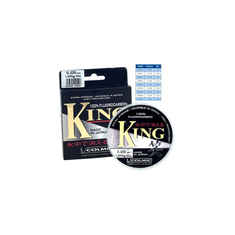 COLMIC KING FLUOCARBON 100%