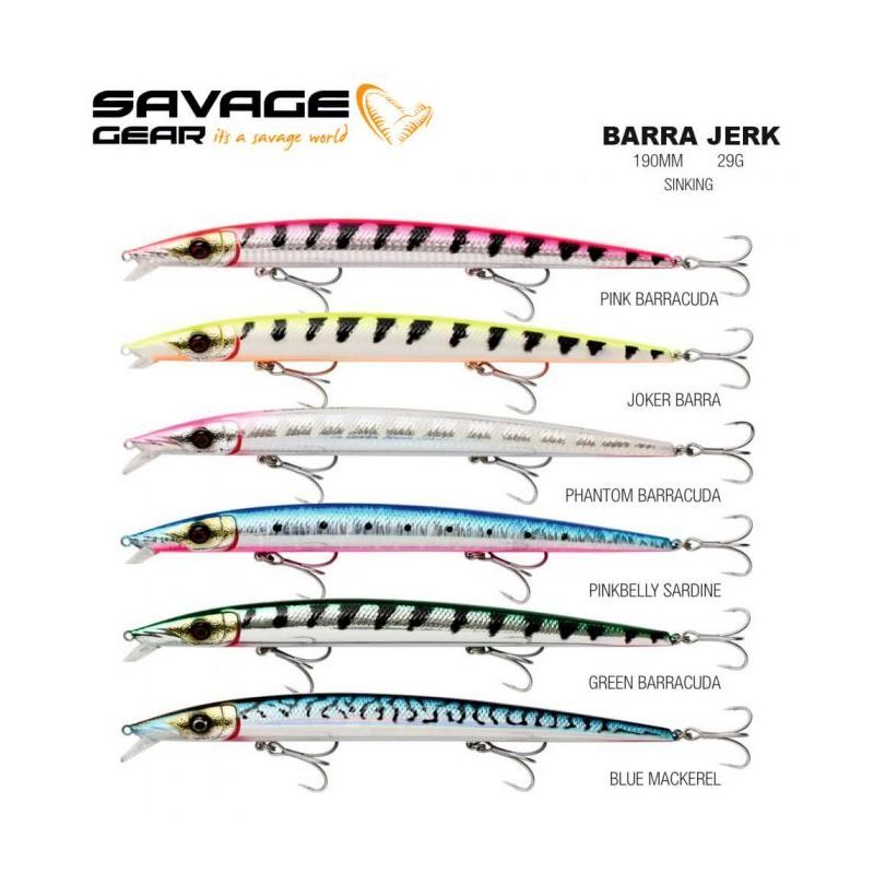 SAVAGE GEAR BARRA JERK FLOATING 17.5cm-25gr